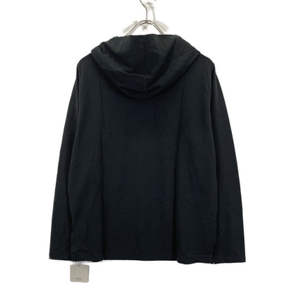 ZANONE ザノーネ 81M003 Z0380 ﾌﾞﾗｯｸ ｱｲｽｺｯﾄﾝ ﾌﾟﾙｵｰﾊﾞｰﾊﾟｰｶｰ トップス 48