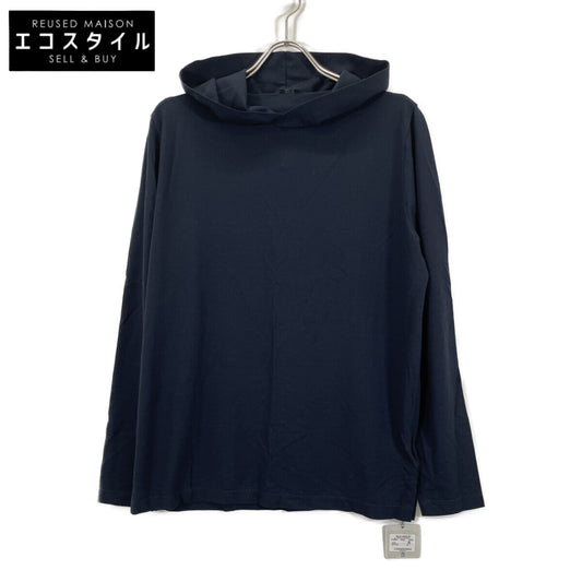 ZANONE ザノーネ 81M003 Z0380 ﾈｲﾋﾞｰ ｱｲｽｺｯﾄﾝ ﾌﾟﾙｵｰﾊﾞｰﾊﾟｰｶｰ トップス 48