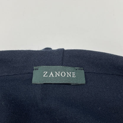 ZANONE ザノーネ 81M003 Z0380 ﾈｲﾋﾞｰ ｱｲｽｺｯﾄﾝ ﾌﾟﾙｵｰﾊﾞｰﾊﾟｰｶｰ トップス 48