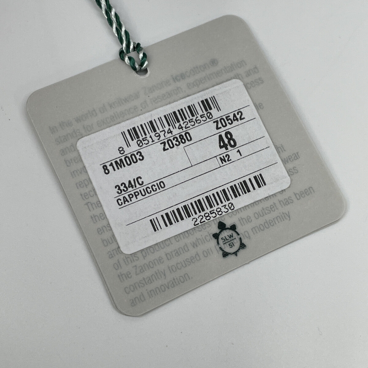 ZANONE ザノーネ 81M003 Z0380 ﾈｲﾋﾞｰ ｱｲｽｺｯﾄﾝ ﾌﾟﾙｵｰﾊﾞｰﾊﾟｰｶｰ トップス 48