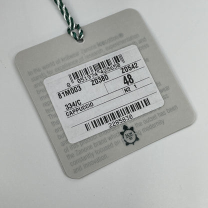 ZANONE ザノーネ 81M003 Z0380 ﾈｲﾋﾞｰ ｱｲｽｺｯﾄﾝ ﾌﾟﾙｵｰﾊﾞｰﾊﾟｰｶｰ トップス 48