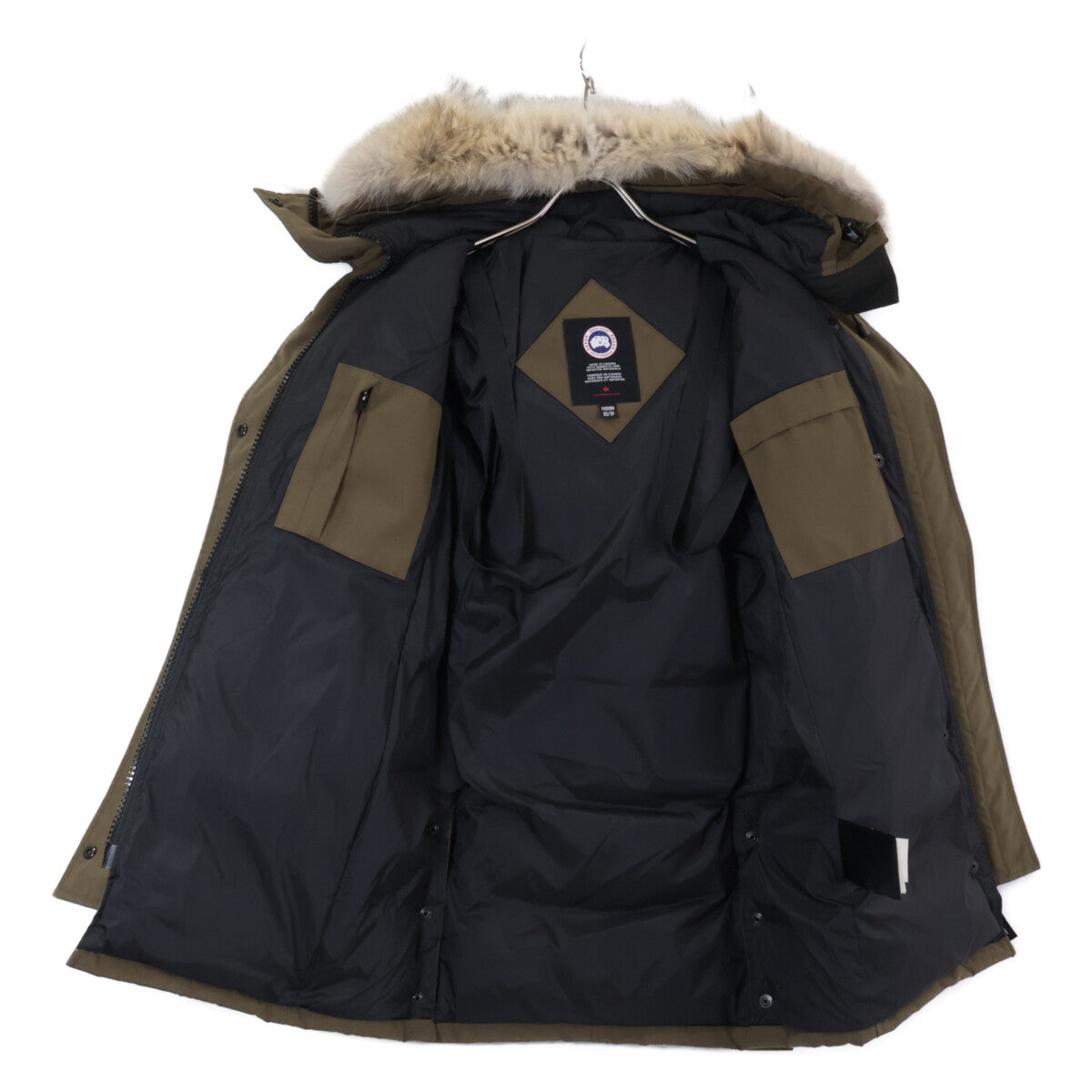 CANADA GOOSE カナダグース 国内正規 3802L SHELBURNE PARKA シェルバーンパーカ　ファー付きダウンジャケット ジャケット XS