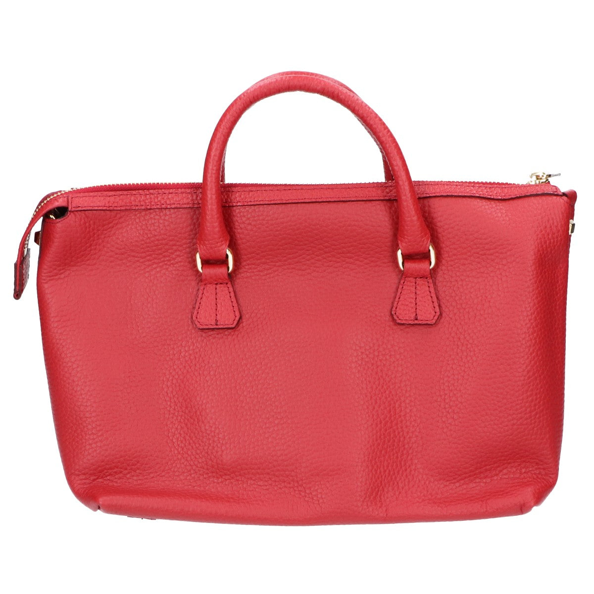 A.D.M.J. Accessoires De Mademoiselle ADMJ 【美品】シュリンクレザー 2WAY ファスナー トートバッグ