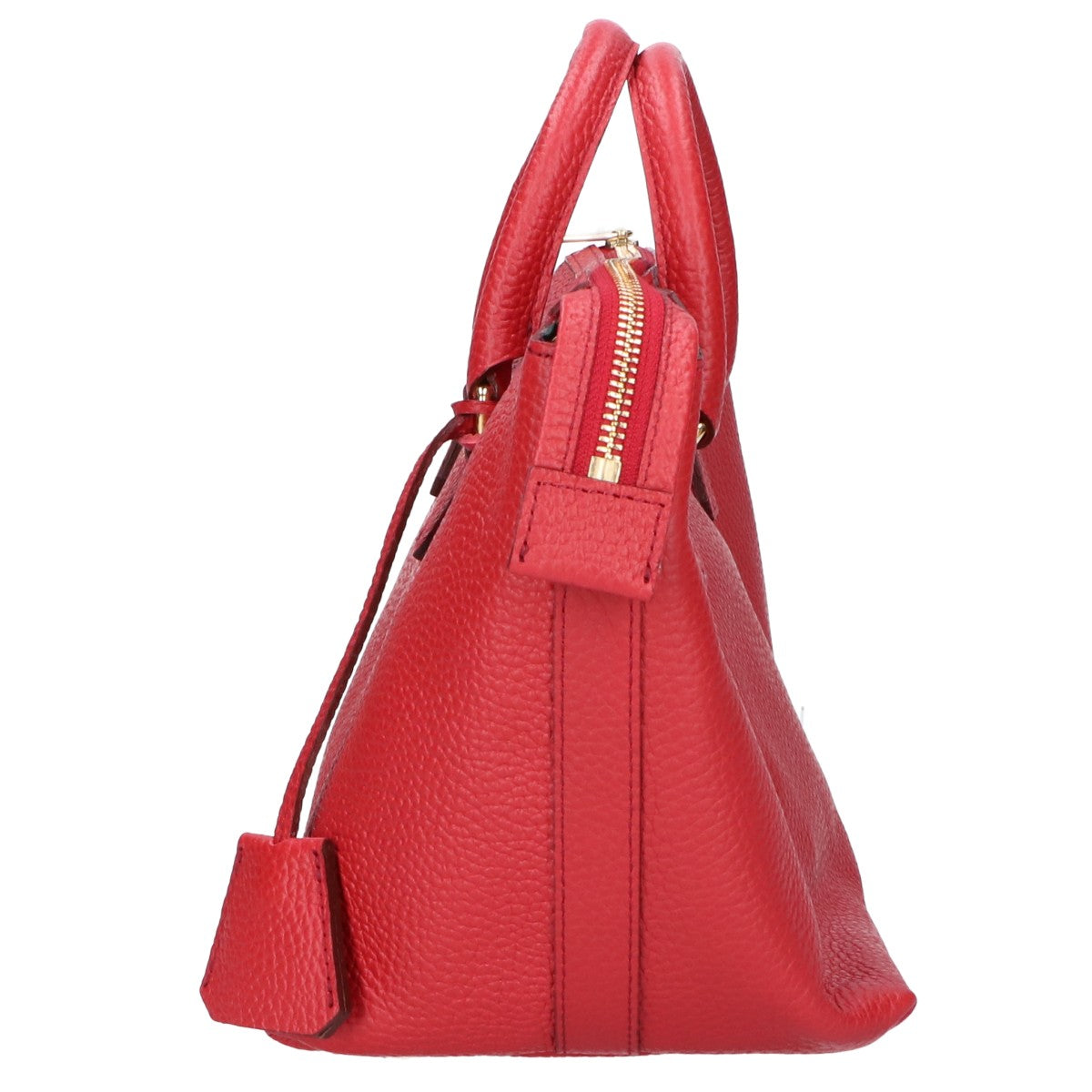 A.D.M.J. Accessoires De Mademoiselle ADMJ 【美品】シュリンクレザー 2WAY ファスナー トートバッグ