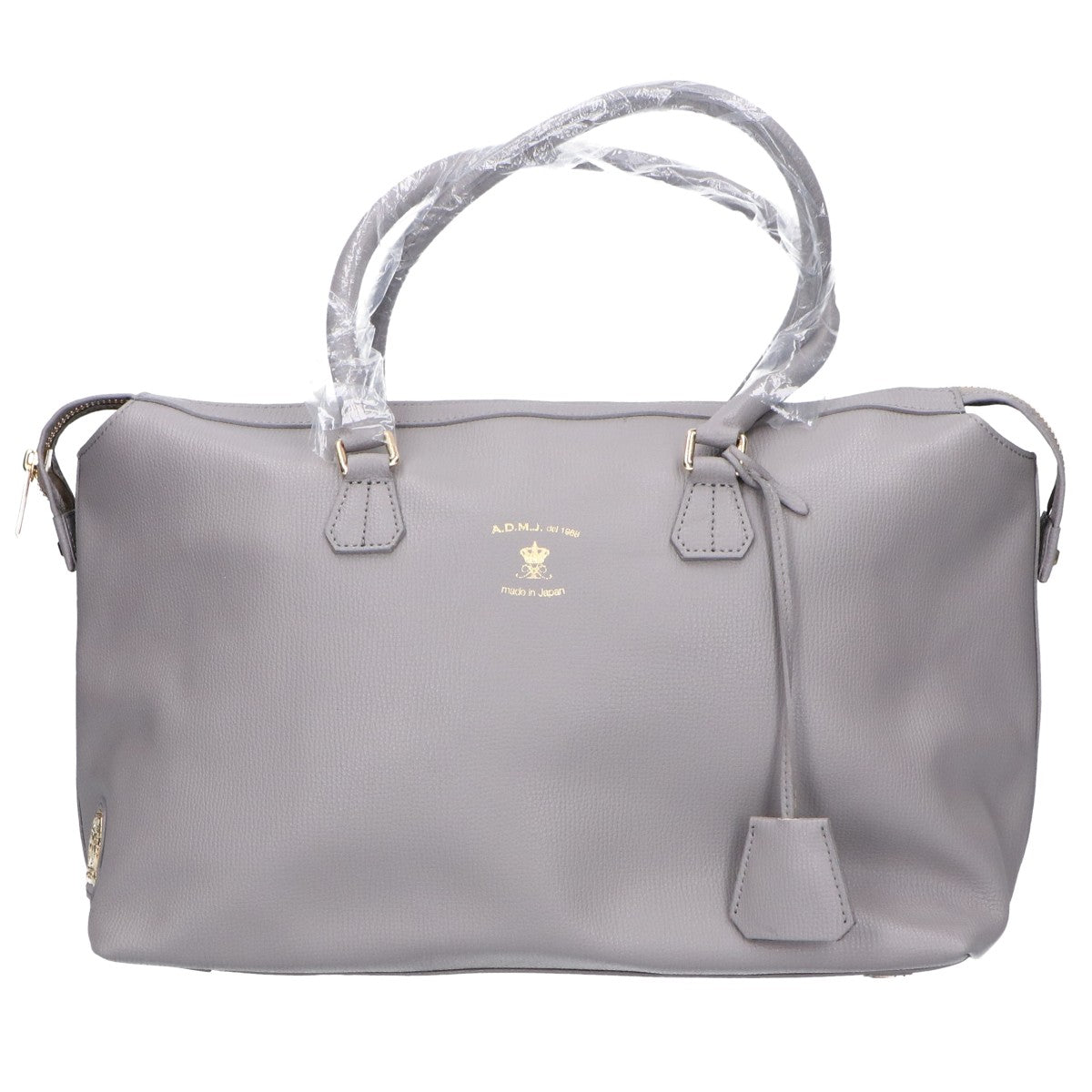 A.D.M.J. Accessoires De Mademoiselle ADMJ 【新品未使用】牛革 ボストンバッグ