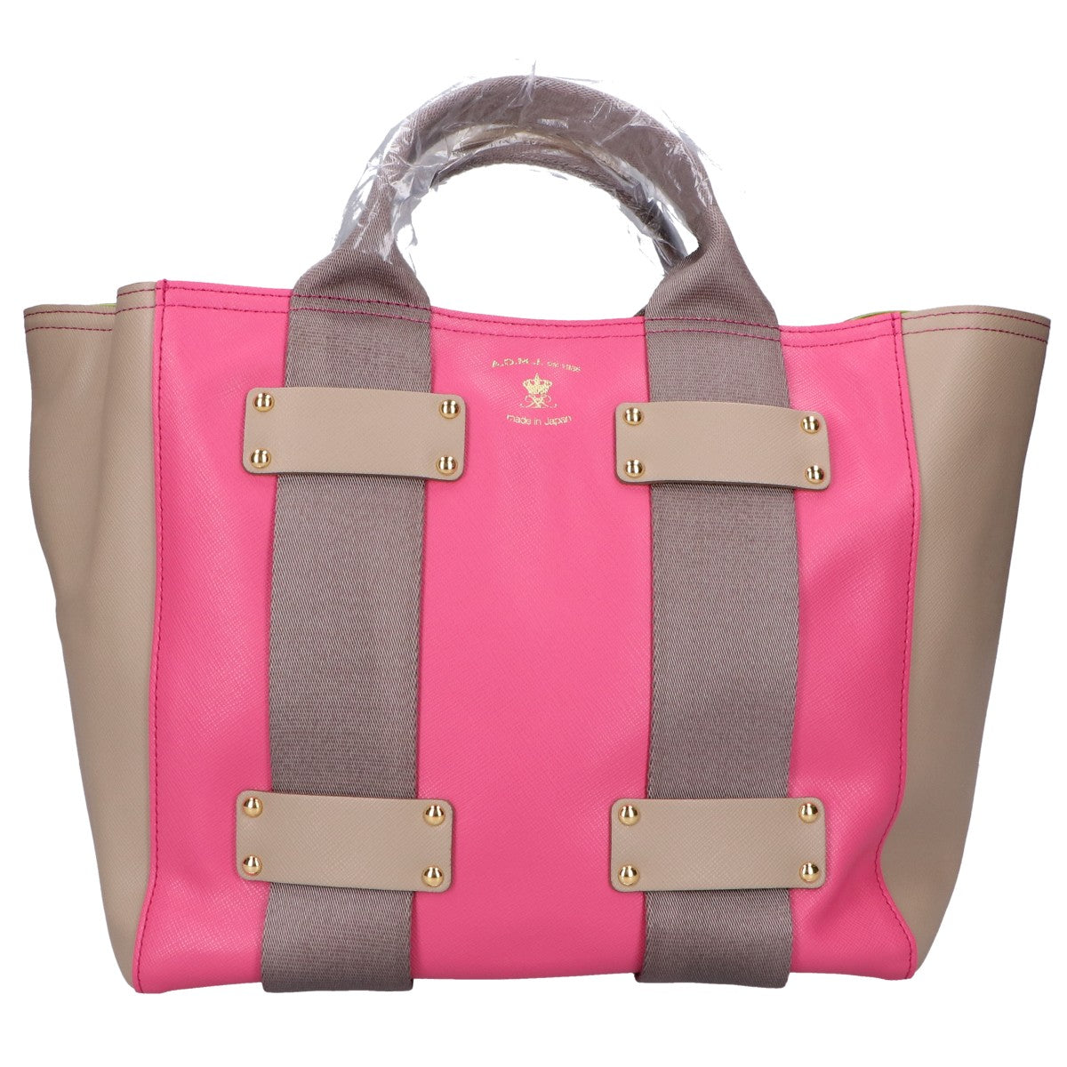 A.D.M.J. Accessoires De Mademoiselle ADMJ 【新品同様】18AW01021 型押しレザー デイリー トートバッグ