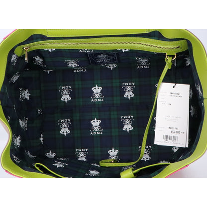 A.D.M.J. Accessoires De Mademoiselle ADMJ 【新品同様】18AW01021 型押しレザー デイリー トートバッグ