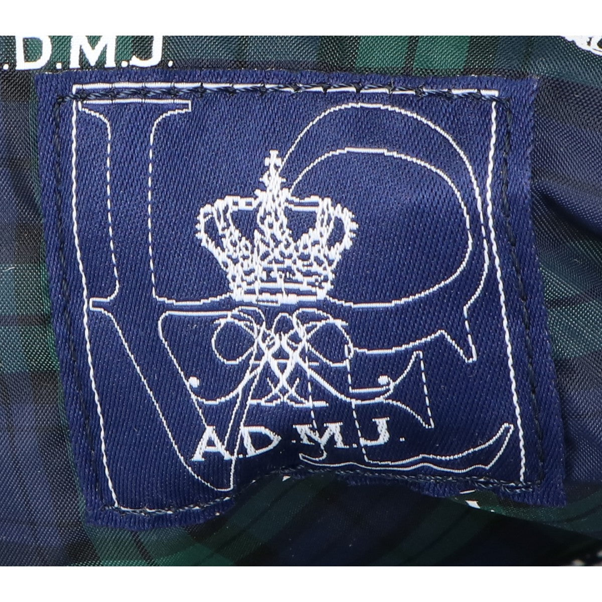 A.D.M.J. Accessoires De Mademoiselle ADMJ 【新品同様】18AW01021 型押しレザー デイリー トートバッグ