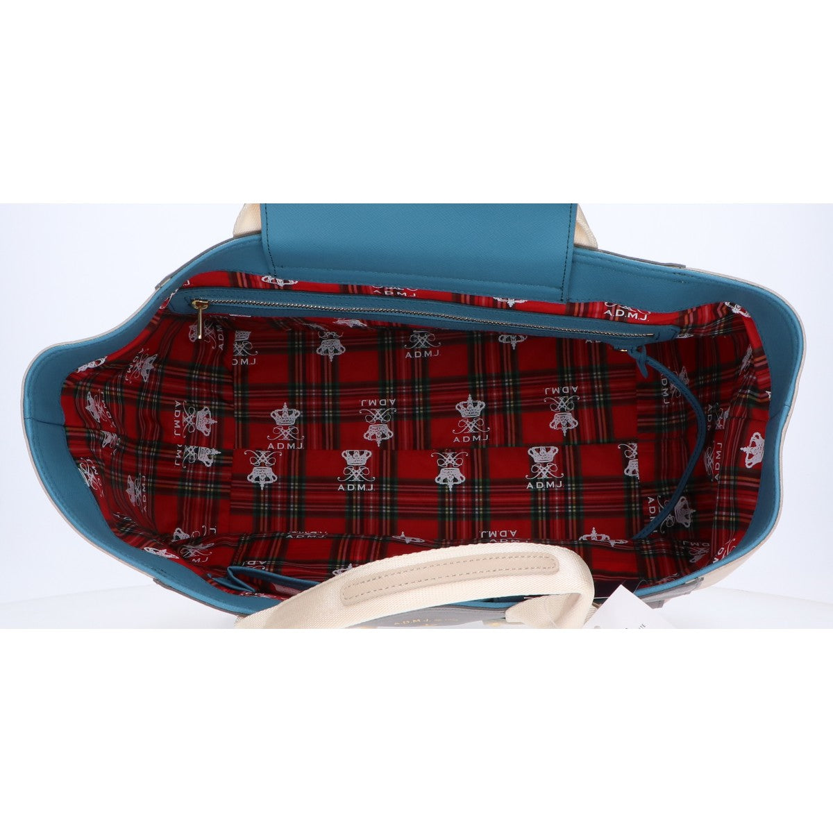 A.D.M.J. Accessoires De Mademoiselle ADMJ 【新品同様】17SA01010 型押しレザー デイリー トートバッグ