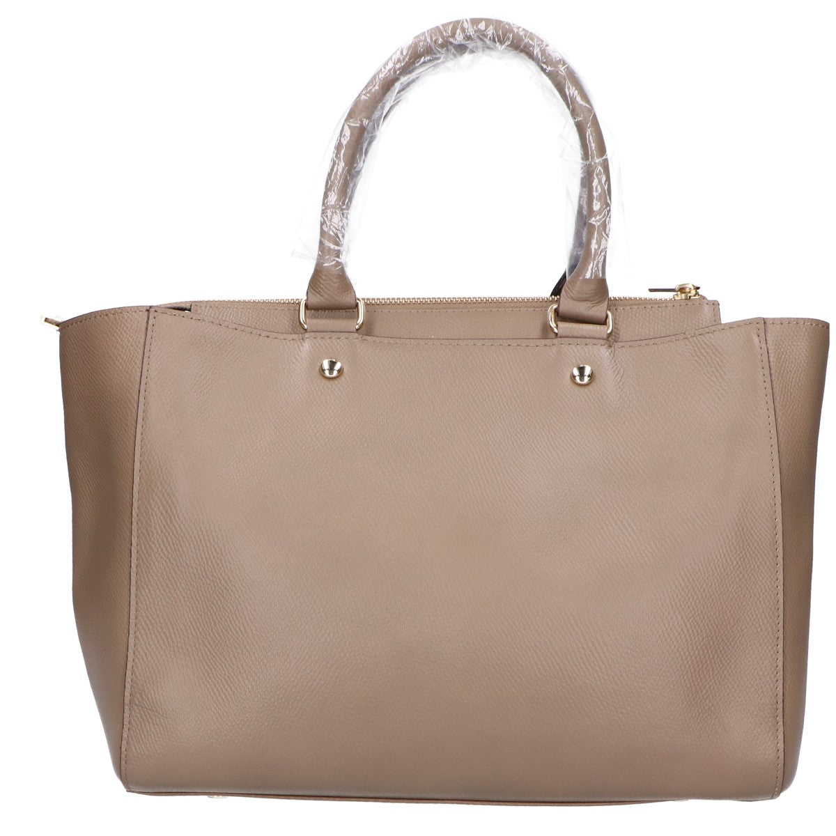 A.D.M.J. Accessoires De Mademoiselle ADMJ 【新品同様】14WS01030 カシミヤ/牛革 トートバッグ