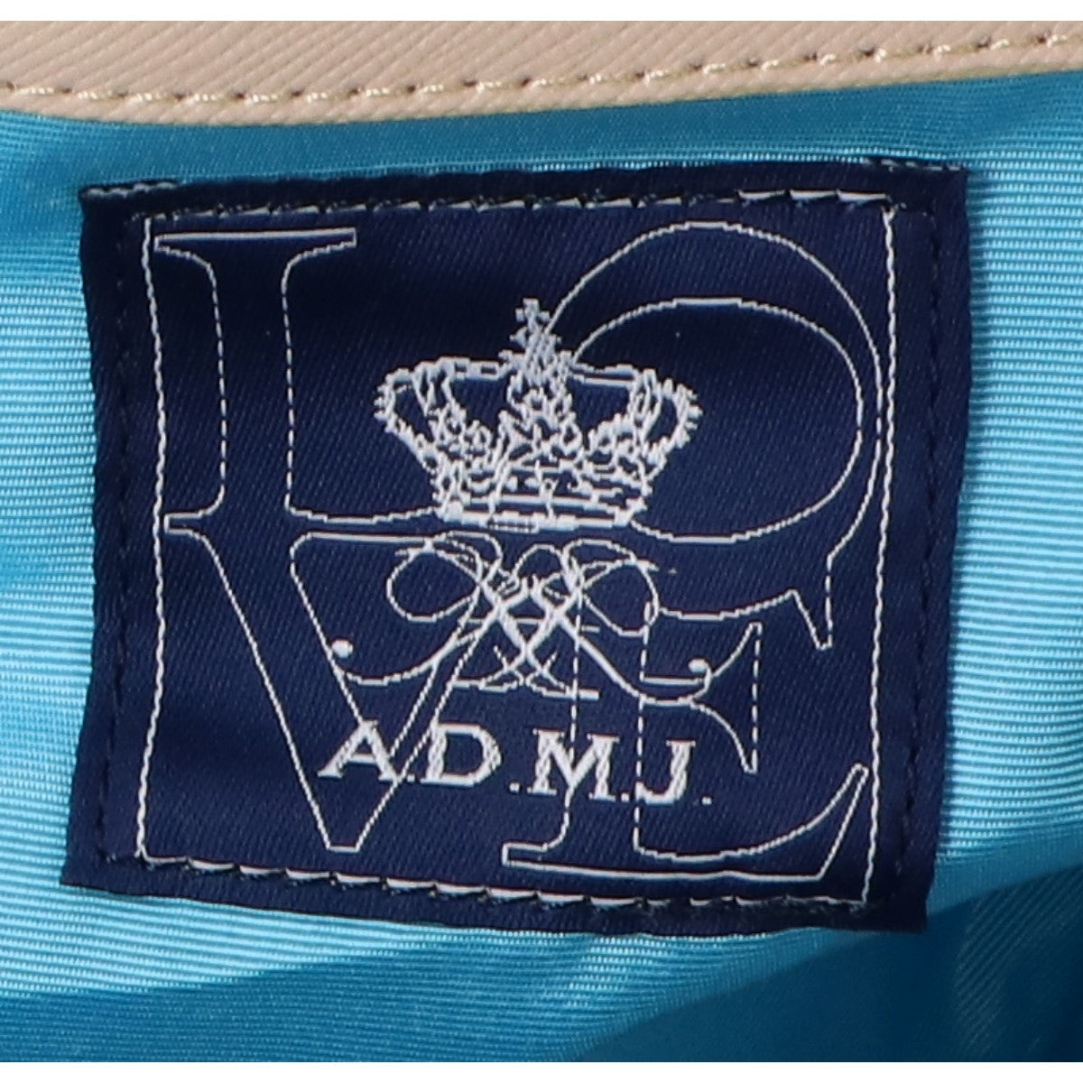 A.D.M.J. Accessoires De Mademoiselle ADMJ 【新品未使用】18SC080110 シュリンク型押し トートバッグ