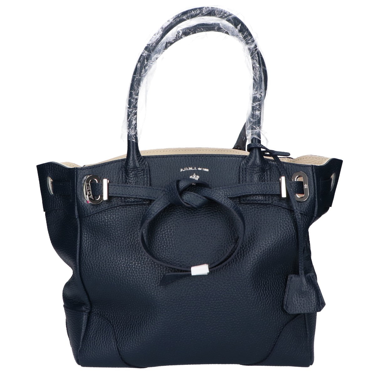 A.D.M.J. Accessoires De Mademoiselle ADMJ シュリンクレザー コンクルージョン トートバッグ