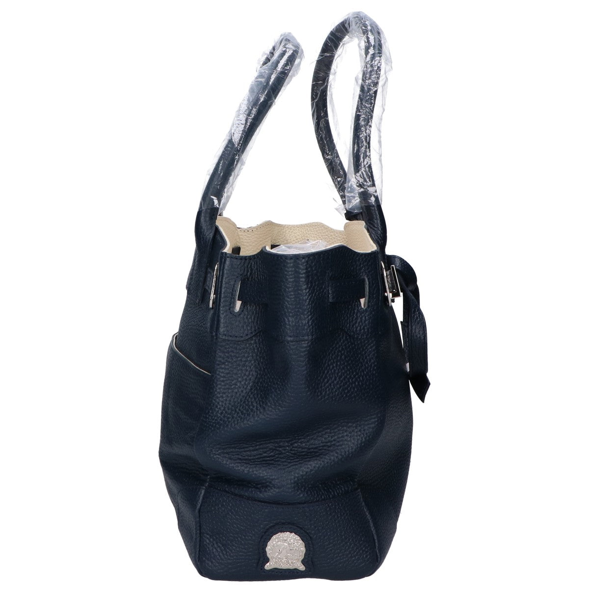 A.D.M.J. Accessoires De Mademoiselle ADMJ シュリンクレザー コンクルージョン トートバッグ