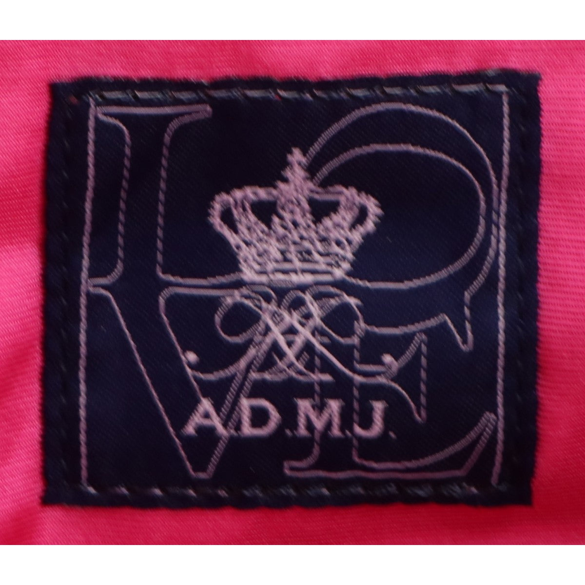 A.D.M.J. Accessoires De Mademoiselle ADMJ シュリンクレザー コンクルージョン トートバッグ