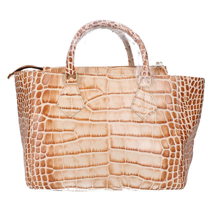 A.D.M.J. Accessoires De Mademoiselle ADMJ 【新品未使用】15AWS01007SC クロコ型押しカーフ 2WAY トートバッグ