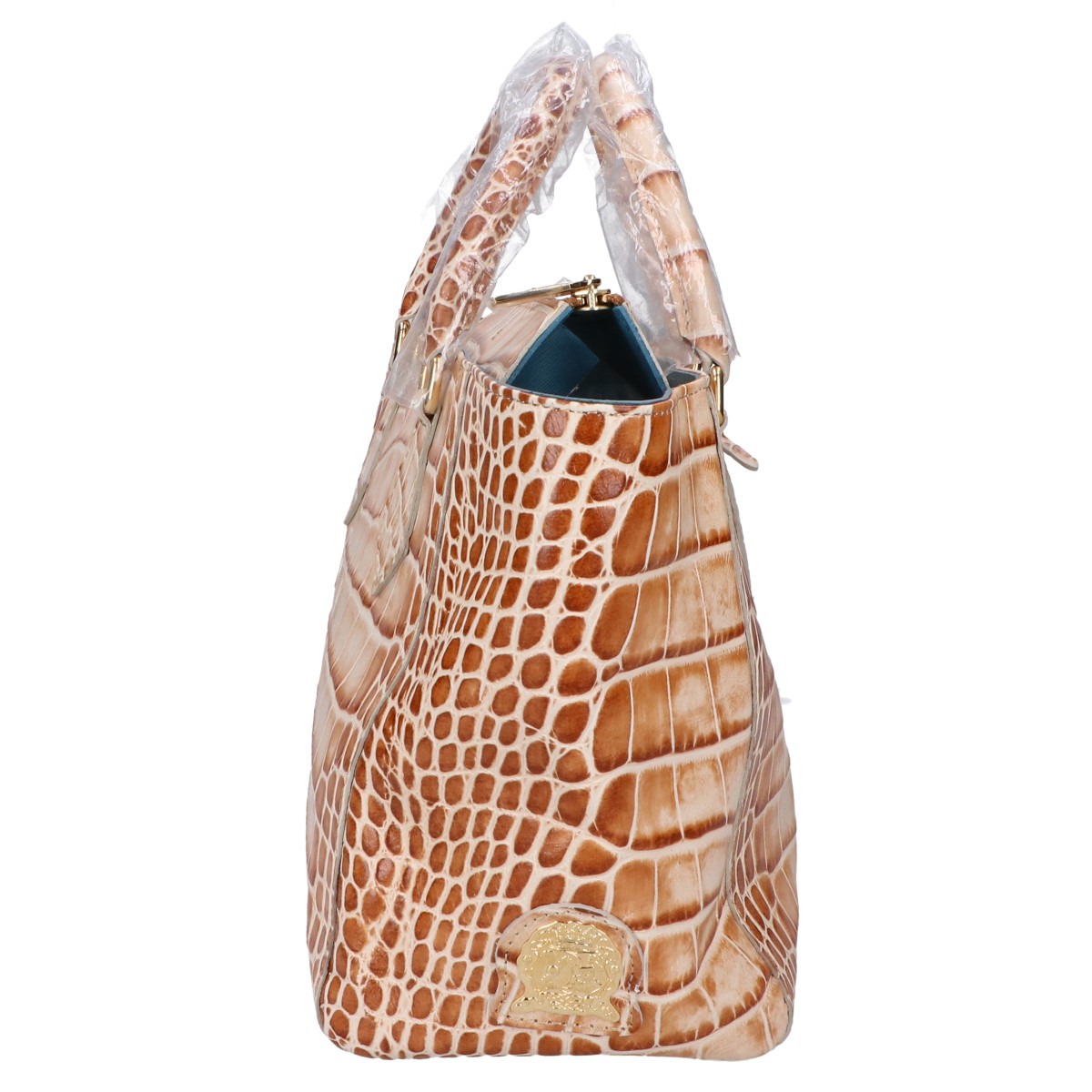 A.D.M.J. Accessoires De Mademoiselle ADMJ 【新品未使用】15AWS01007SC クロコ型押しカーフ 2WAY トートバッグ