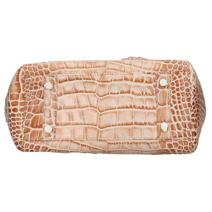 A.D.M.J. Accessoires De Mademoiselle ADMJ 【新品未使用】15AWS01007SC クロコ型押しカーフ 2WAY トートバッグ