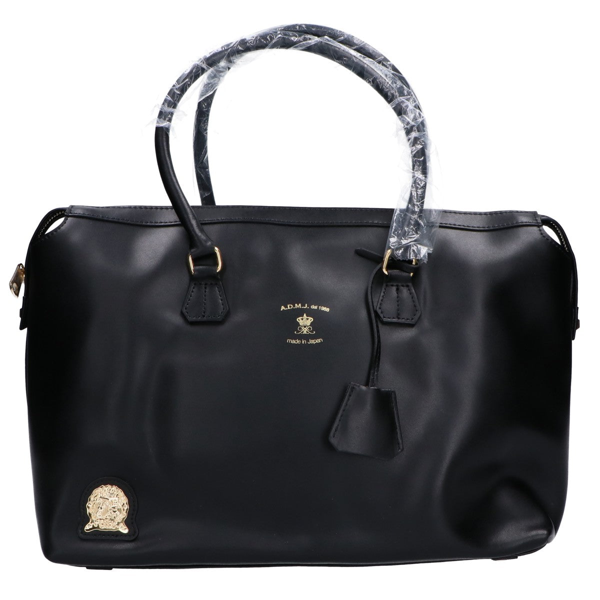 A.D.M.J. Accessoires De Mademoiselle ADMJ 【新品未使用】スムースレザー ボストンバッグ