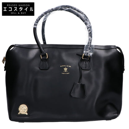 A.D.M.J. Accessoires De Mademoiselle ADMJ 【新品未使用】スムースレザー ボストンバッグ