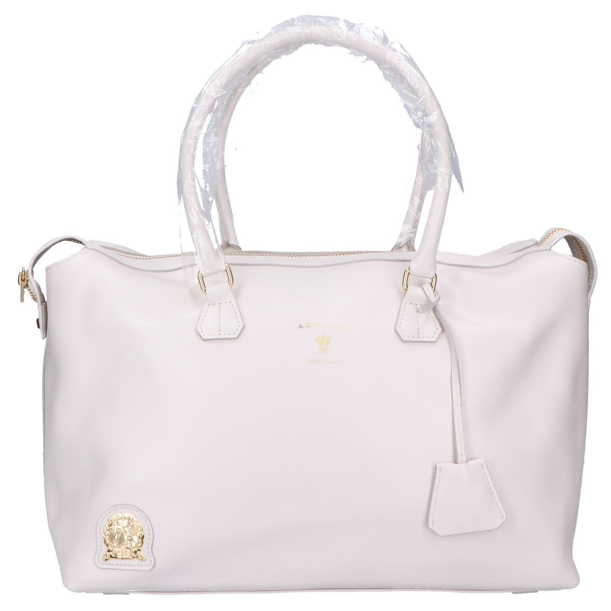 A.D.M.J. Accessoires De Mademoiselle ADMJ 【新品未使用】牛革 ボストンバッグ