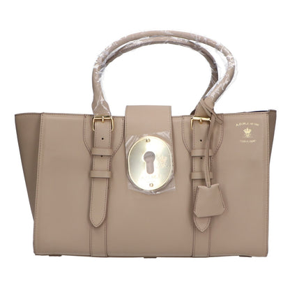 A.D.M.J. Accessoires De Mademoiselle ADMJ 【新品同様】キーホールモチーフ レザー トートバッグ