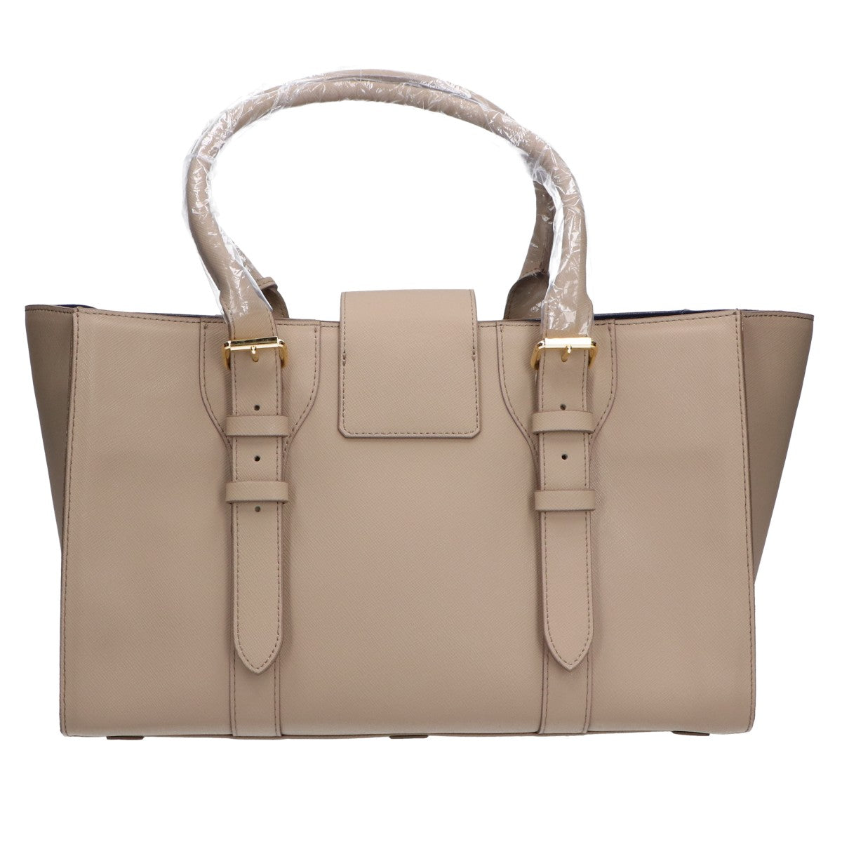 A.D.M.J. Accessoires De Mademoiselle ADMJ 【新品同様】キーホールモチーフ レザー トートバッグ