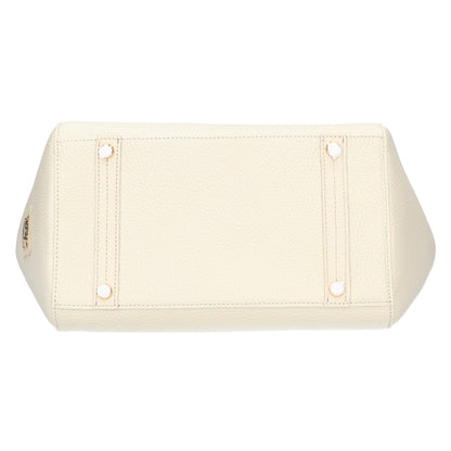 A.D.M.J. Accessoires De Mademoiselle ADMJ 【新品未使用】ACS01057 牛革 スワロフスキークリスタル付 Wジップ トートバッグ