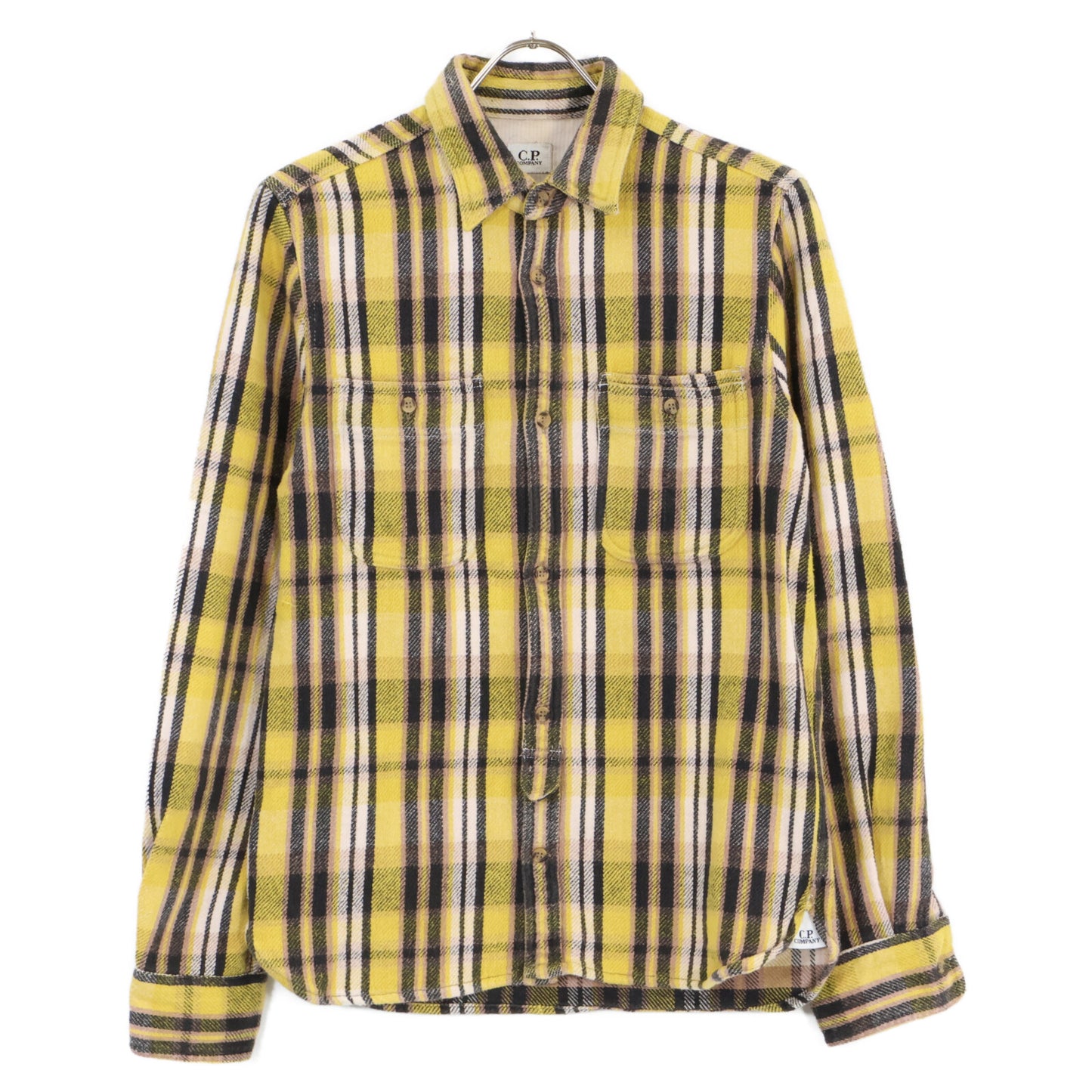 C.P.COMPANY シーピーカンパニー 12WM10019 チェック ネルシャツ/ トップス S