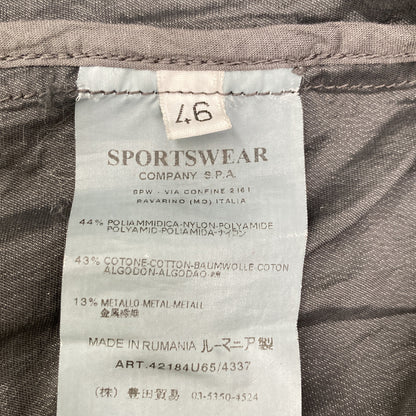 C.P.COMPANY シーピーカンパニー ﾌﾞﾗｯｸ ｵｰﾊﾞｰﾀﾞｲ ｽﾀﾝﾄﾞｶﾗｰｼﾞｬｹｯﾄ ジャケット 46