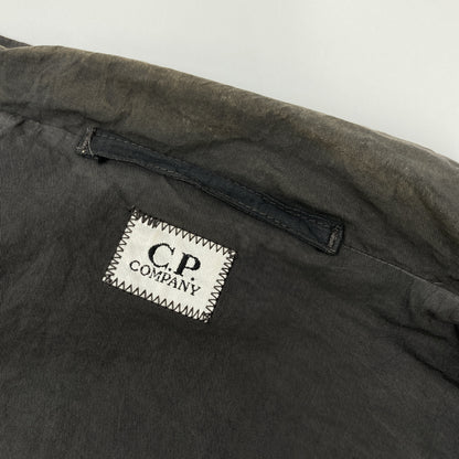 C.P.COMPANY シーピーカンパニー ﾌﾞﾗｯｸ ｵｰﾊﾞｰﾀﾞｲ ｽﾀﾝﾄﾞｶﾗｰｼﾞｬｹｯﾄ ジャケット 46