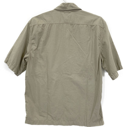 C.P.COMPANY シーピーカンパニー 12CMSH284A ﾍﾞｰｼﾞｭ ﾘｯﾌﾟｽﾄｯﾌﾟ S/Sｼｬﾂ トップス S