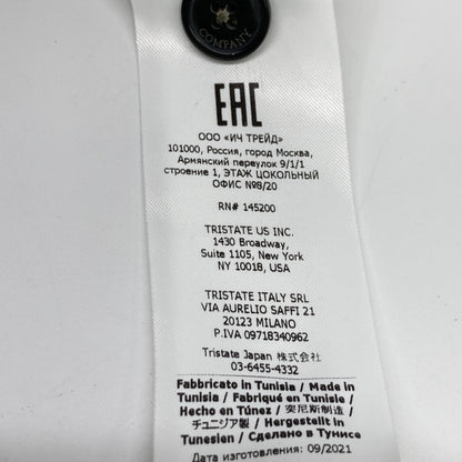 C.P.COMPANY シーピーカンパニー 12CMSH284A ﾍﾞｰｼﾞｭ ﾘｯﾌﾟｽﾄｯﾌﾟ S/Sｼｬﾂ トップス S