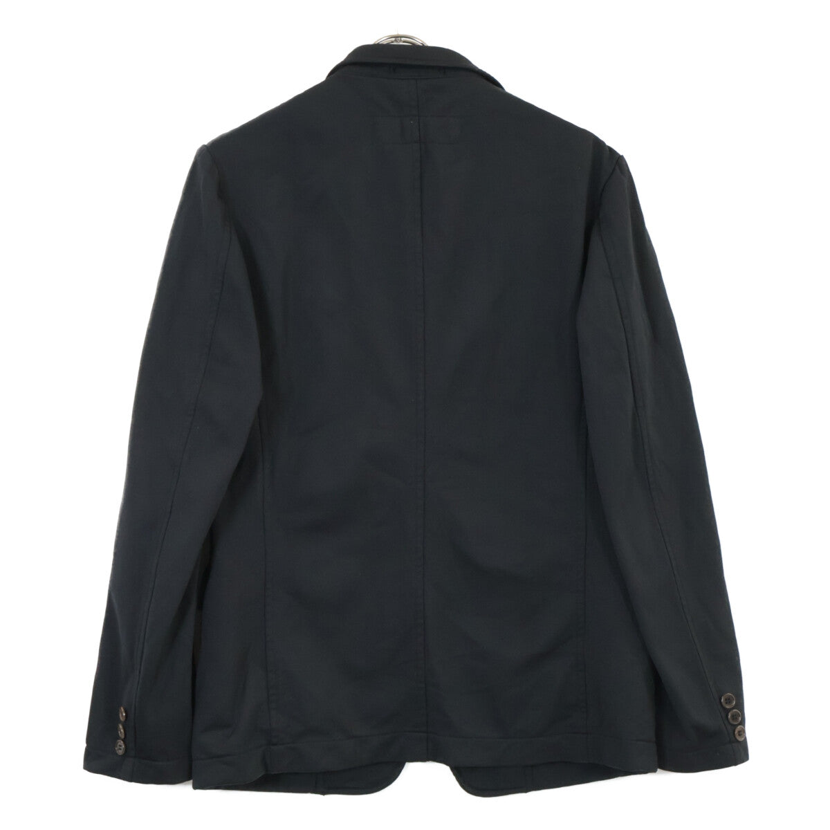 COMMEdesGARCONS HOMME コムデギャルソンオム 10年製 HG-T024 ﾌﾞﾗｯｸ ﾎﾟﾘ縮絨 2Bﾃｰﾗｰﾄﾞｼﾞｬｹｯﾄ ジャケット XS