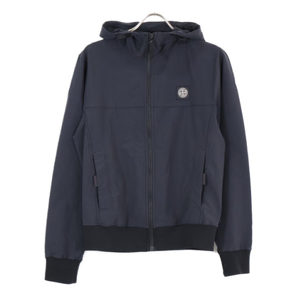 STONE ISLAND ストーンアイランド 【国内正規】581561055 ソフトシェル ジップアップ フーディ ジャケット S