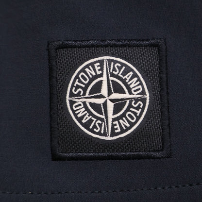 STONE ISLAND ストーンアイランド 【国内正規】581561055 ソフトシェル ジップアップ フーディ ジャケット S