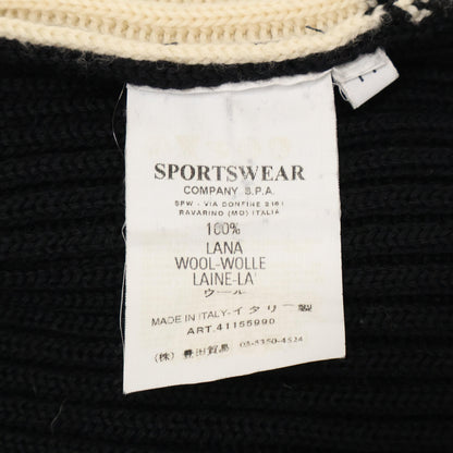 STONE ISLAND ストーンアイランド 【国内正規】00's 41155990 ウール ジップアップ リブニット ジャケット M