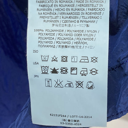 STONE ISLAND ストーンアイランド 15SS 62151F244 ﾌﾞﾙｰ ｶﾞｰﾒﾝﾄﾀﾞｲ ﾅｲﾛﾝﾒﾀﾙ 長袖ｼｬﾂｼﾞｬｹｯﾄ ジャケット Ｓ