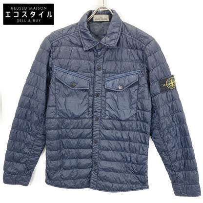 STONE ISLAND ストーンアイランド 631510424 ﾈｲﾋﾞｰ ｶﾞｰﾒﾝﾄﾀﾞｲ 長袖ﾀﾞｳﾝ ｼｬﾂ ｼﾞｬｹｯﾄ ジャケット S