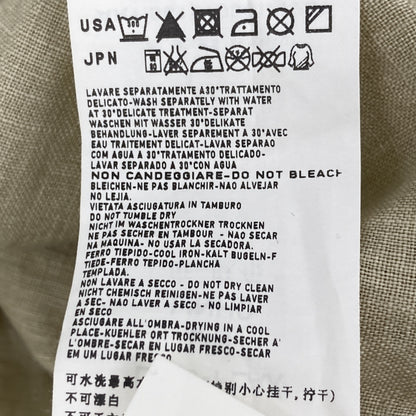 STONE ISLAND ストーンアイランド 561510501 ﾍﾞｰｼﾞｭ ﾘﾈﾝ ﾛﾝｸﾞｽﾘｰﾌﾞｼｬﾂ トップス S