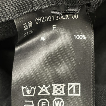 Chaos カオス 25年製 CH209130ER ﾌﾞﾗｯｸ ﾘﾈﾝ ｱｶﾞｻﾁｬﾝﾊﾟｶﾜﾝﾋﾟｰｽ ワンピース F