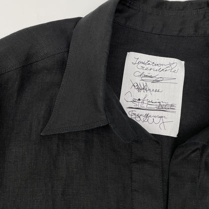 Chaos カオス 25年製 CH209130ER ﾌﾞﾗｯｸ ﾘﾈﾝ ｱｶﾞｻﾁｬﾝﾊﾟｶﾜﾝﾋﾟｰｽ ワンピース F