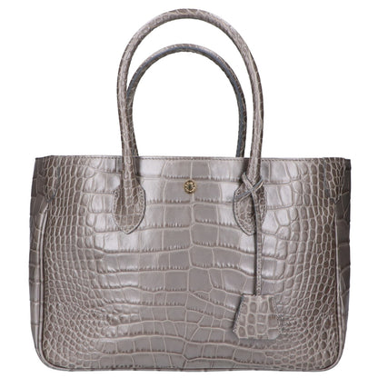 A.D.M.J. Accessoires De Mademoiselle ADMJ 【美品】NEW BASIC TOTE クロコ型押しレザー トートバッグ