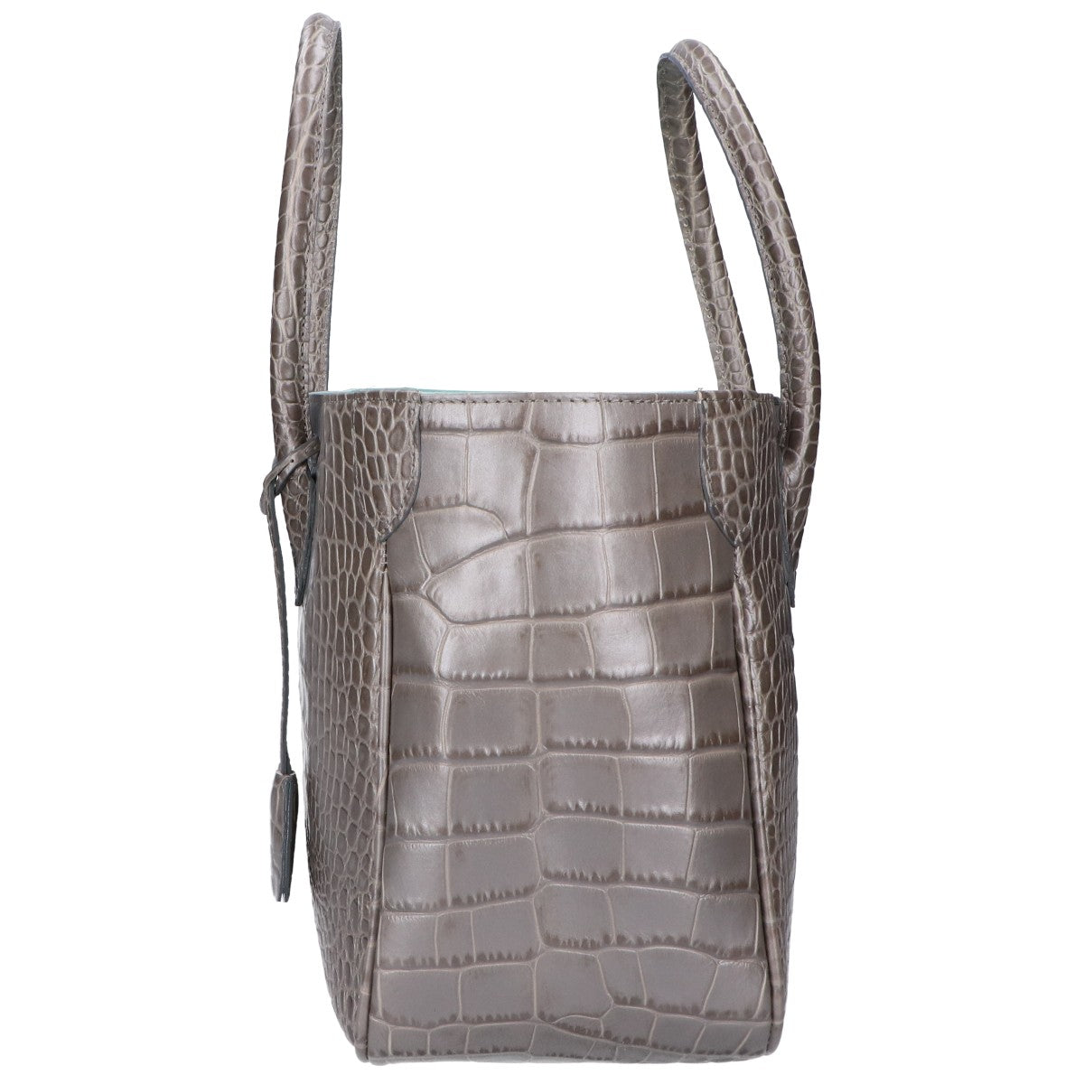 A.D.M.J. Accessoires De Mademoiselle ADMJ 【美品】NEW BASIC TOTE クロコ型押しレザー トートバッグ