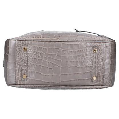 A.D.M.J. Accessoires De Mademoiselle ADMJ 【美品】NEW BASIC TOTE クロコ型押しレザー トートバッグ