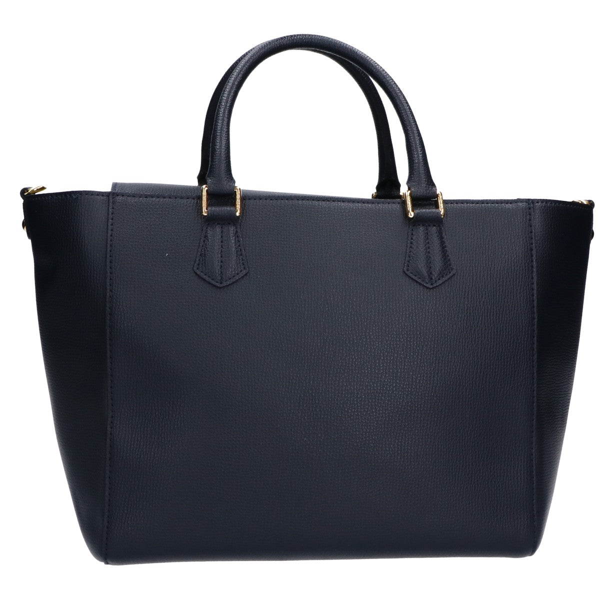 A.D.M.J. Accessoires De Mademoiselle ADMJ 【美品】撥水イタリアンレザー センターリボンモチーフ トートバッグ