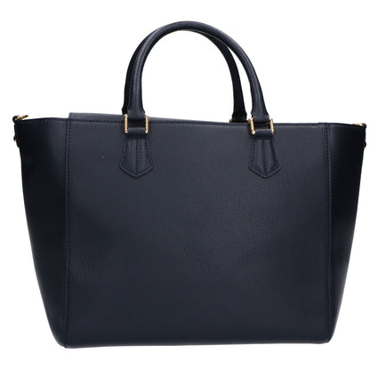 A.D.M.J. Accessoires De Mademoiselle ADMJ 【美品】撥水イタリアンレザー センターリボンモチーフ トートバッグ