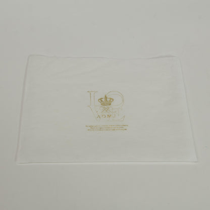 A.D.M.J. Accessoires De Mademoiselle ADMJ 【美品】牛革クロコダイル型押し クリスタル がま口 ロングウォレット 長財布（小銭入れあり）