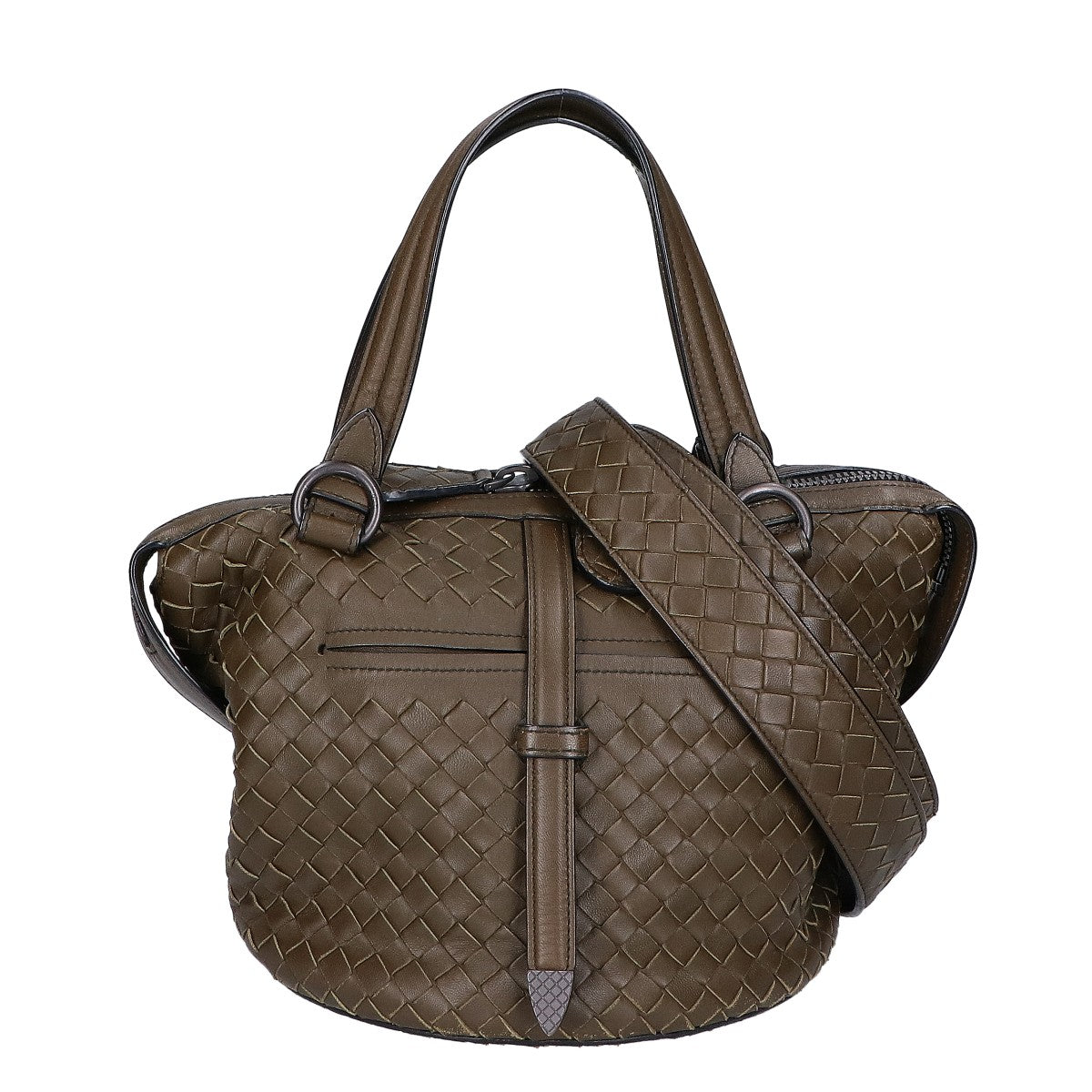 BOTTEGA VENETA ボッテガヴェネタ タンブーラ イントレチャートレザー 2WAY トートバッグ
