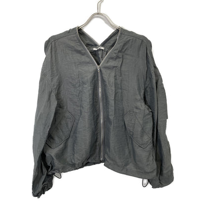 CURRENTAGE カレンテージ 別注 A2551FJM704 ｸﾞﾚｰ ﾚｰﾖﾝ×ﾅｲﾛﾝ ﾌﾙｼﾞｯﾌﾟ ﾐﾘﾀﾘｰﾌﾞﾙｿﾞﾝ ジャケット 表記無し