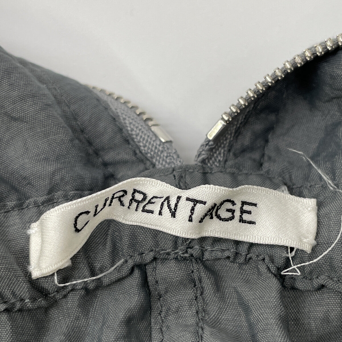 CURRENTAGE カレンテージ 別注 A2551FJM704 ｸﾞﾚｰ ﾚｰﾖﾝ×ﾅｲﾛﾝ ﾌﾙｼﾞｯﾌﾟ ﾐﾘﾀﾘｰﾌﾞﾙｿﾞﾝ ジャケット 表記無し